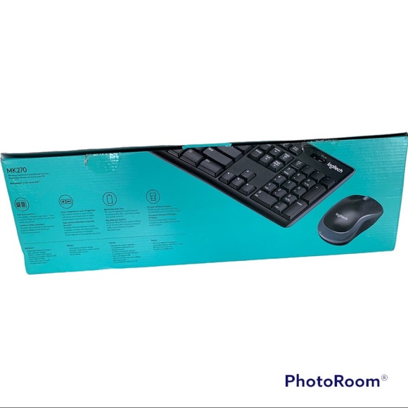 Logitech MK270 Wireless Combo - keyboard and mouse set - English - Picture 5 of 5